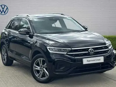 Used VW T-Roc R-line 150 HP (110 kW) 2023 Black SUV