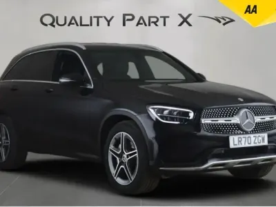 Begagnad Mercedes GLC220 AMG line 194 HK (142 kW) 2020 Svart Kombi