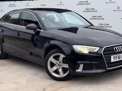 Used Audi A3 Sport 116 HP (85 kW) 2018 Black Sedan