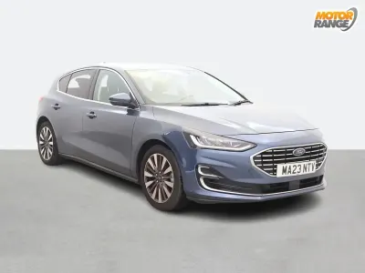 Used Ford Focus Titanium 2023 Blue Hatchback