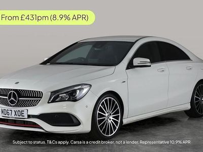 White Used 2017 Mercedes CLA250 AMG Sedan | £15,779 (Fair price)