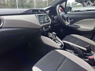 Used Nissan Micra Tekna 91 HP (66 kW) 2023 Red Hatchback