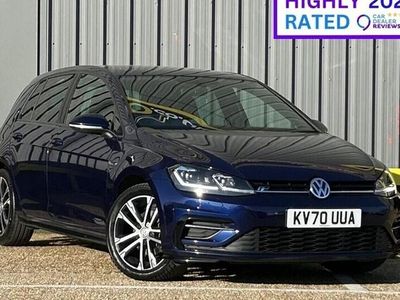 Used VW Golf VII R-line Edition 150 HP (110 kW) 2020 Blue Hatchback