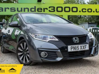 Used Honda Civic SE Plus 100 HP (73 kW) 2015 Grey Hatchback
