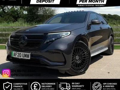 Used Mercedes EQC400 AMG Line Premium 300 kW (408 HP) 2020 Grey SUV