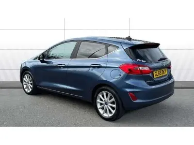 Used Ford Fiesta Titanium 100 HP (73 kW) 2019 Blue Hatchback