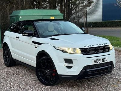 Used Land Rover Range Rover evoque Dynamic 190 HP (139 kW) 2011 White Coupe
