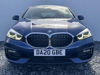 Used BMW 118 Sport Line 150 HP (110 kW) 2020 Blue Hatchback