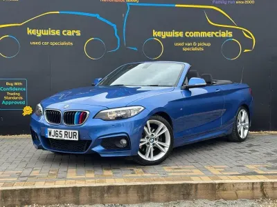 Used BMW 220 M Sport 2015 Blue Cabriolet