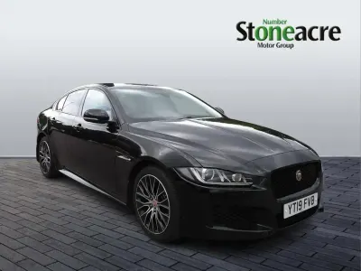 Used Jaguar XE Ingenium 200 HP (147 kW) 2019 Black Sedan