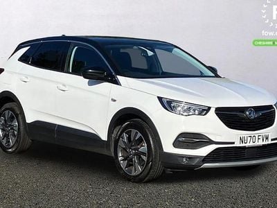 Used Vauxhall Grandland X SRi 131 HP (96 kW) 2020 White SUV