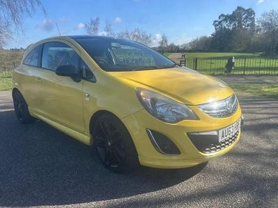 Used Vauxhall Corsa Edition 2013 Yellow Hatchback