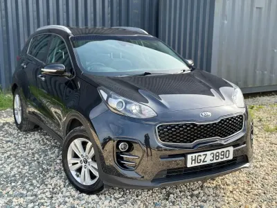 Used Kia Sportage 115 HP (84 kW) 2017 Black SUV