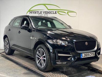 Black Used 2019 Jaguar F-Pace R-Sport SUV | £12,995 (Fair price)
