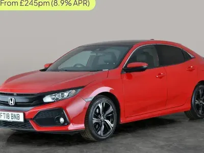 Used Honda Civic EX 129 HP (94 kW) 2018 Red Hatchback