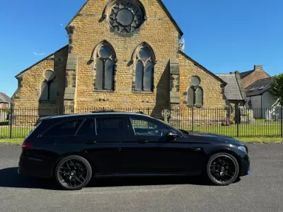 Used Mercedes E63 AMG 2019 Black Estate