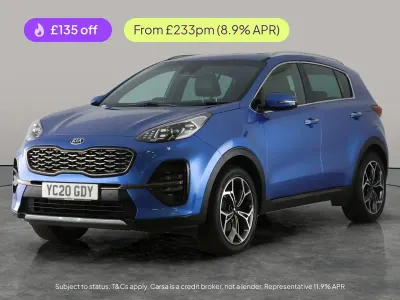 Used Kia Sportage GT-Line 174 HP (127 kW) 2020 Blue SUV