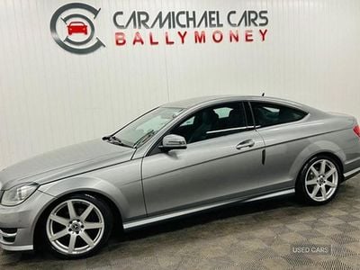 Used Mercedes C220 AMG 170 HP (125 kW) 2014 Silver Coupe