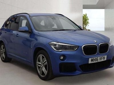 Used BMW X1 M Sport 231 HP (169 kW) 2016 Blue SUV