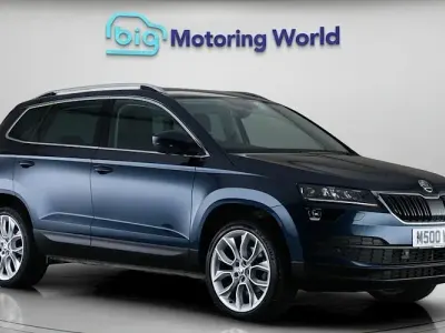 Used Skoda Karoq SE L 150 HP (110 kW) 2020 Blue SUV