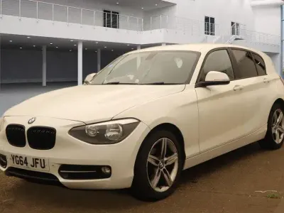 Used BMW 116 Sport Line 136 HP (100 kW) 2014 White Hatchback
