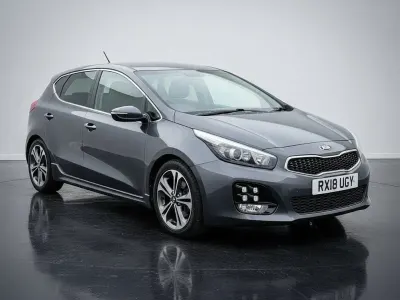 Used Kia Ceed GT-Line 118 HP (86 kW) 2018 Silver Hatchback