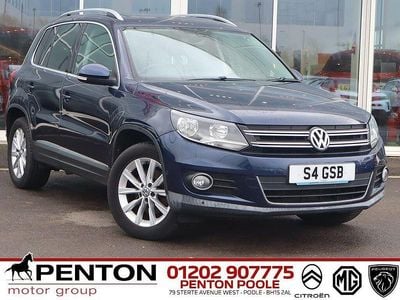 Used VW Tiguan SE 177 HP (130 kW) 2013 Blue SUV