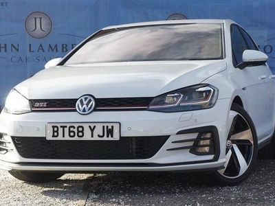 White Used 2018 VW Golf VII GTI Hatchback | £20,950 (Fair price)