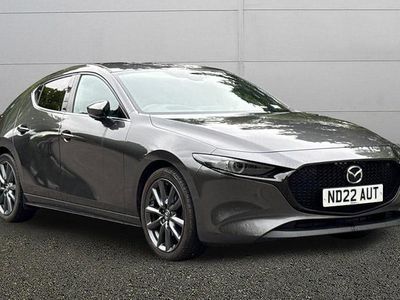 Begagnad Mazda 3 Inclusive 122 HK (89 kW) 2022 Grå Halvkombi