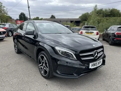 Used Mercedes GLA200 AMG line 136 HP (100 kW) 2015 Black SUV