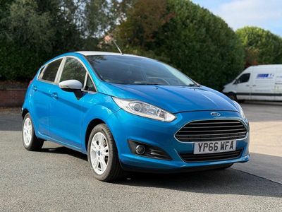 Blue Used 2016 Ford Fiesta Zetec Hatchback | £3,990 (Super price)