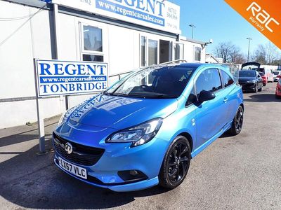 Used Vauxhall Corsa Edition 75 HP (55 kW) 2017 Blue Hatchback