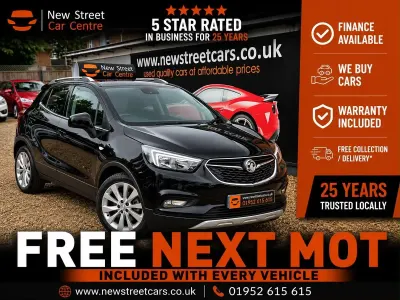 Used Vauxhall Mokka X Active 115 HP (84 kW) 2017 Black SUV