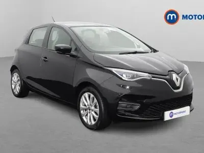 Used Renault Zoe Iconic 80 kW (109 HP) 2021 Black Hatchback