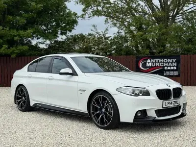 Begagnad BMW 520 M Sport 2014 Vit Sedan