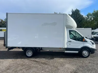 Used Ford Transit 130 HP (95 kW) 2018 White Cabriolet