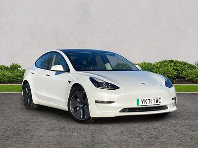 White Used 2021 Tesla Model 3 Long Range AWD Sedan | £17,995 (Fair price)