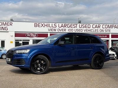 Used Audi Q7 S-Line 2017 Blue SUV