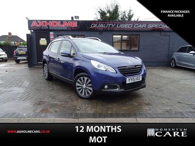 Blue Used 2015 Peugeot 2008 Active SUV | £4,495 (Good price)