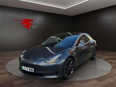 Grey Used 2020 Tesla Model 3 Performance Sedan | £15,000 (Good price)