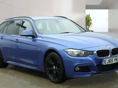 Begagnad BMW 320 M Sport 2015 Blå Kombi