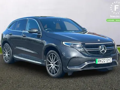 Usado Mercedes EQC400 AMG line 300 kW (408 HP) 2022 Cinzento SUV