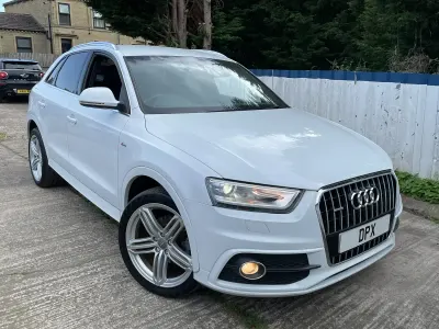 Used Audi Q3 S-Line 140 HP (102 kW) 2013 White SUV