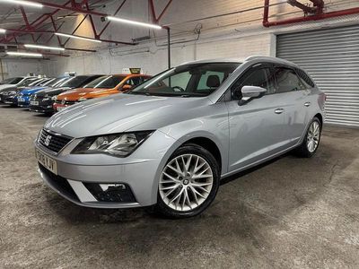 Used Seat Leon ST SE Dynamic 110 HP (80 kW) 2018 Silver Estate