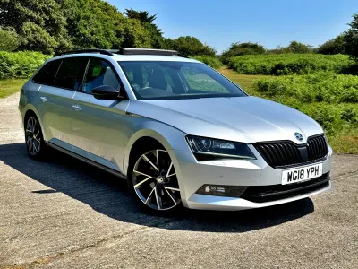 Used Skoda Superb SportLine 2018 Silver Estate
