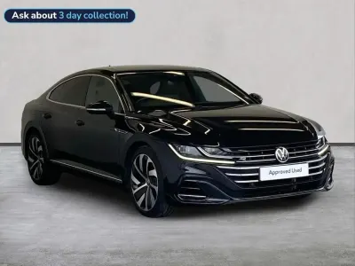 Used VW Arteon R-line 190 HP (139 kW) 2021 Black Hatchback