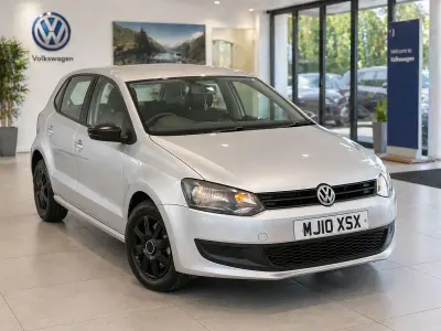 Begagnad VW Polo S 70 HK (51 kW) 2010 Silver Halvkombi