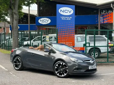 Used Vauxhall Cascada Elite 140 HP (102 kW) 2016 Grey Cabriolet