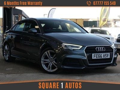 Used Audi A3 S-Line 110 HP (80 kW) 2016 Grey Sedan