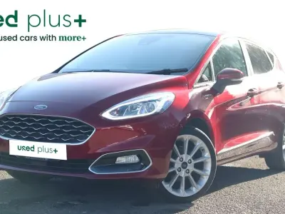 Used Ford Fiesta Vignale 125 HP (91 kW) 2018 Red Hatchback
